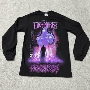The Hundreds x WWE Shirt Mens Small Black Undertaker Taking Souls Long Sleeve